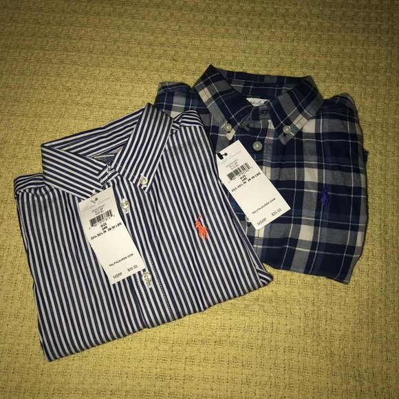 Polo Ralph Lauren Other - NWT Polo by Ralph Lauren Shirt Bundle Kid Sz 24M